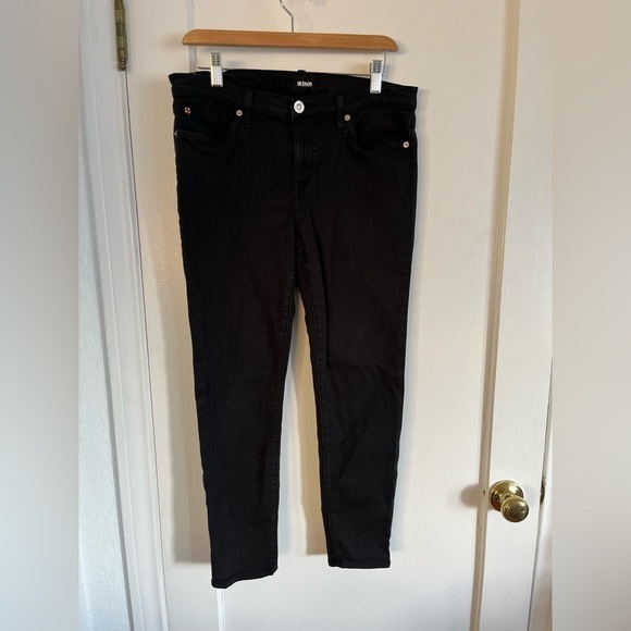 HUDSON Jeans Krista Low Rise Ankle Super Skinny Leg, Dark Wash, Womens Size 31 - Picture 1 of 9